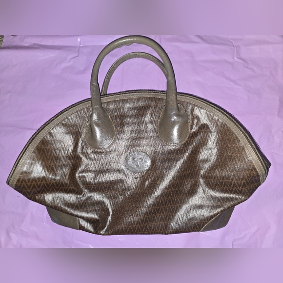 Valentino Handbags - VINTAGE VALENTINO HUGE SATCHEL TOTE BAG PURSE